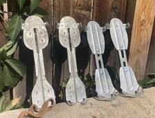 Patins de metal vintage dois conjuntos Chicago comprar usado  Enviando para Brazil