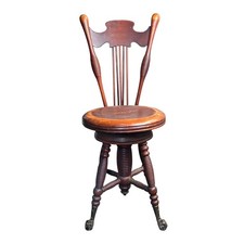 Antique piano chair for sale  Yukon