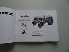 Ersatzteilliste deutz typ gebraucht kaufen  Aichach