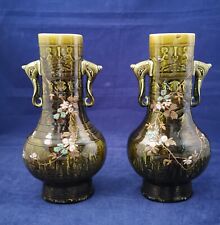 Paire vases faïence d'occasion  Bouguenais