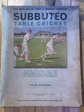 Subbuteo table cricket for sale  WOKINGHAM