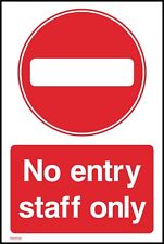 Entry staff sign for sale  WARE