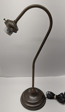 Mesa de metal vintage sem gola de ganso bronze ou latão com ótima pátina  comprar usado  Enviando para Brazil