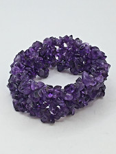 Amethyst stretch bracelet for sale  WELWYN GARDEN CITY