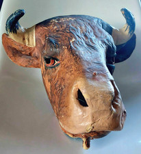 Antik pappmache maske gebraucht kaufen  Northeim