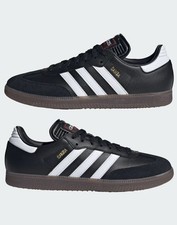  Sport Schuhe Futsal indoor HERREN Adidas Samba Schwarz Wildleder  comprar usado  Enviando para Brazil