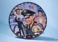 Elvis Presley The Bradford Exchange #11307A “Red White & G.I” Musical Collectors comprar usado  Enviando para Brazil
