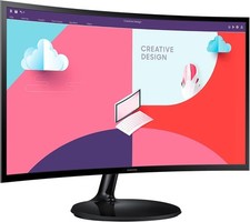 Samsung ls24c360eauxxu curved for sale  NOTTINGHAM