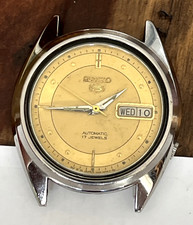 Vintage* SEIKO 5 Relógio Masculino Automático Resistente à Água 17 Joias Dia/Data -7009A comprar usado  Enviando para Brazil
