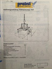 Probst tsz trittstufenzange gebraucht kaufen  Freital