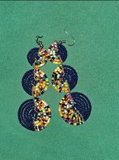African handmade earrings for sale  BRISTOL