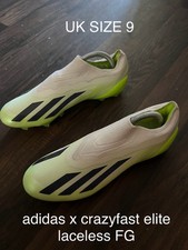 Adidas crazyfast laceless for sale  BRISTOL