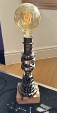 Industrial steampunk lamp for sale  DUNFERMLINE