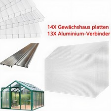 14x gewächshausplatten doppel gebraucht kaufen  Hamburg