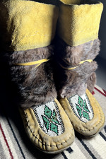 Vintage buckskin beaded for sale  Luverne