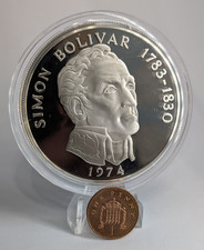 1974 - Panamá - US$ 20 - Balboas de prata - (ASW 3,85 oz troy) comprar usado  Enviando para Brazil