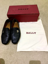 Bally black loafers for sale  LONDON