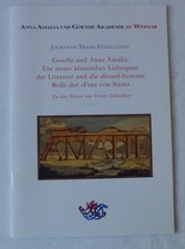 Goethe anna amalia gebraucht kaufen  Weimar