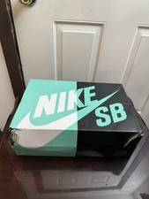 Nike SB caixa tamanho 10 (somente caixa) preto turquesa 2014 Northern Lights Dunk Mid Sk8 comprar usado  Enviando para Brazil