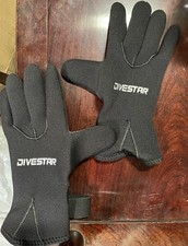Luvas esportivas resistentes de neoprene DIVESTAR, pretas, tamanho pequeno, usado comprar usado  Enviando para Brazil