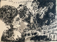 Belle gravure lithographie d'occasion  Toulouse-