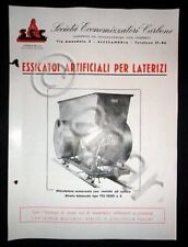 Brochure essiccatoi artificial usato  Vimodrone