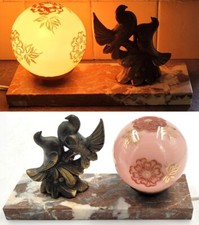 Ancienne lampe table d'occasion  Pionnat