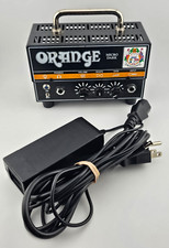 Amplificador de guitarra híbrido tubo laranja micro escuro 20W cabeça com fonte de alimentação usado comprar usado  Enviando para Brazil