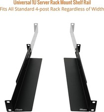 Usado, Trilhos de prateleira de servidor universais 4 postes montagem em rack 1U para Dell Compaq comprar usado Usado, Trilhos de prateleira de servidor universais 4 postes montagem em rack 1U para Dell Compaq comprar usado  Enviando para Brazil