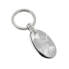 Portachiave strass ovale usato  Vasto