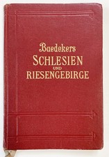 Baedeker schlesien riesengebir gebraucht kaufen  Seubersdorf