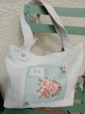 Sac cabas chanvre d'occasion  Châtel-Guyon