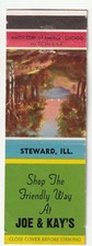 Matchbook cover joe for sale  Tiskilwa