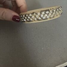 Bracciale celluloide strass usato  Vicenza