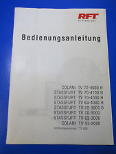 Rft bedienungsanleitung fernse gebraucht kaufen  Halle