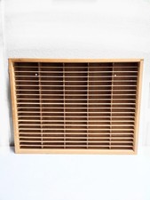 Suporte de parede vintage Napa Valley 100 capacidade de fita cassete áudio rack de madeira, usado comprar usado  Enviando para Brazil