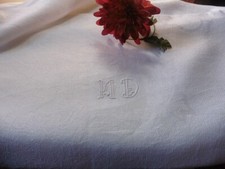 Ancienne nappe damassé d'occasion  Commentry