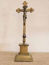 Antico crocefisso bronzo usato  Fermo