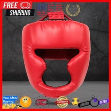 Usado, Capacete de boxe totalmente coberto capacete de boxe protetor de cabeça de taekwondo para crianças adultas comprar usado  Enviando para Brazil