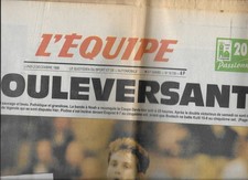 Journal equipe décembre d'occasion  Nemours