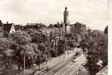 Postkarte leipzig straßenbahn gebraucht kaufen  Berlin