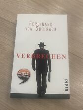 Verbrechen stories schirach gebraucht kaufen  Rodgau
