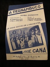 Partitura de música pernambucana José Cana comprar usado  Enviando para Brazil