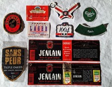 Lot étiquettes bière d'occasion  Fontaines-sur-Saône