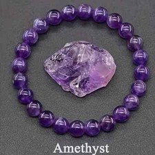 Amethyst armband handgefertigt gebraucht kaufen  Leipzig