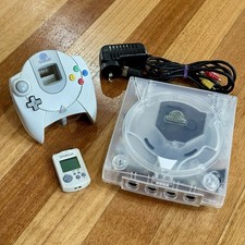 Usado, Ventilador e fonte de alimentação Sega Dreamcast personalizado GDEMU atualizado Clear Shell VMU 256GB SD comprar usado  Enviando para Brazil