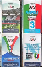 Biglietti commemorativi EAV Tricolore Scudetto Napoli 2022/2023 EDIZIONE LIMITAT comprar usado  Enviando para Brazil