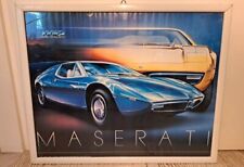 Quadro stampa maserati usato  Bologna