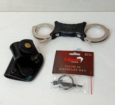 Police handcuffs leather for sale  NOTTINGHAM