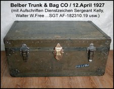 Militärkiste truhe 1927 gebraucht kaufen  Deutschland